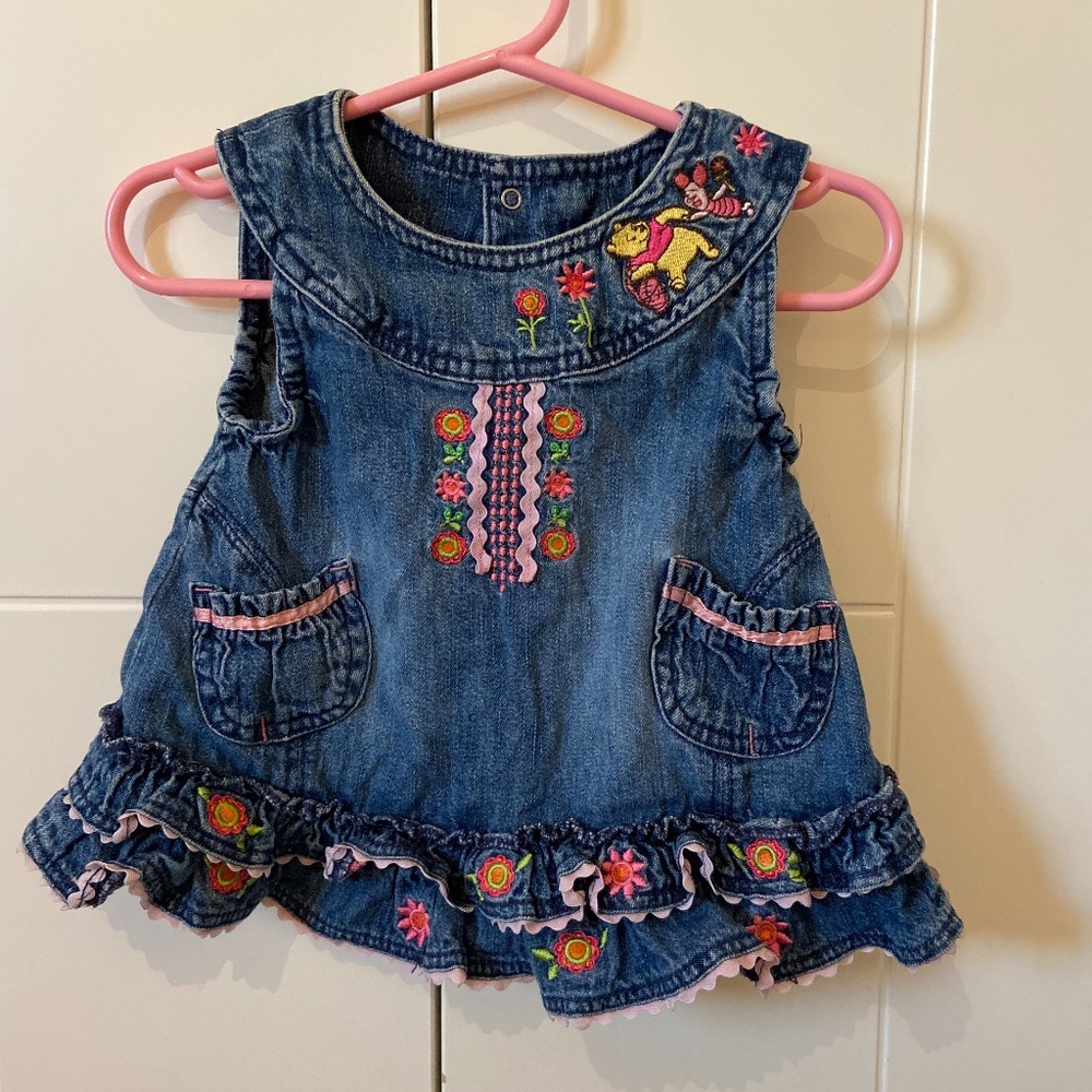 Vintage winnie the Pooh jumper dress